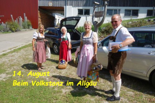 14. August - Volkstanz im Allgäu <i>(18)</i>